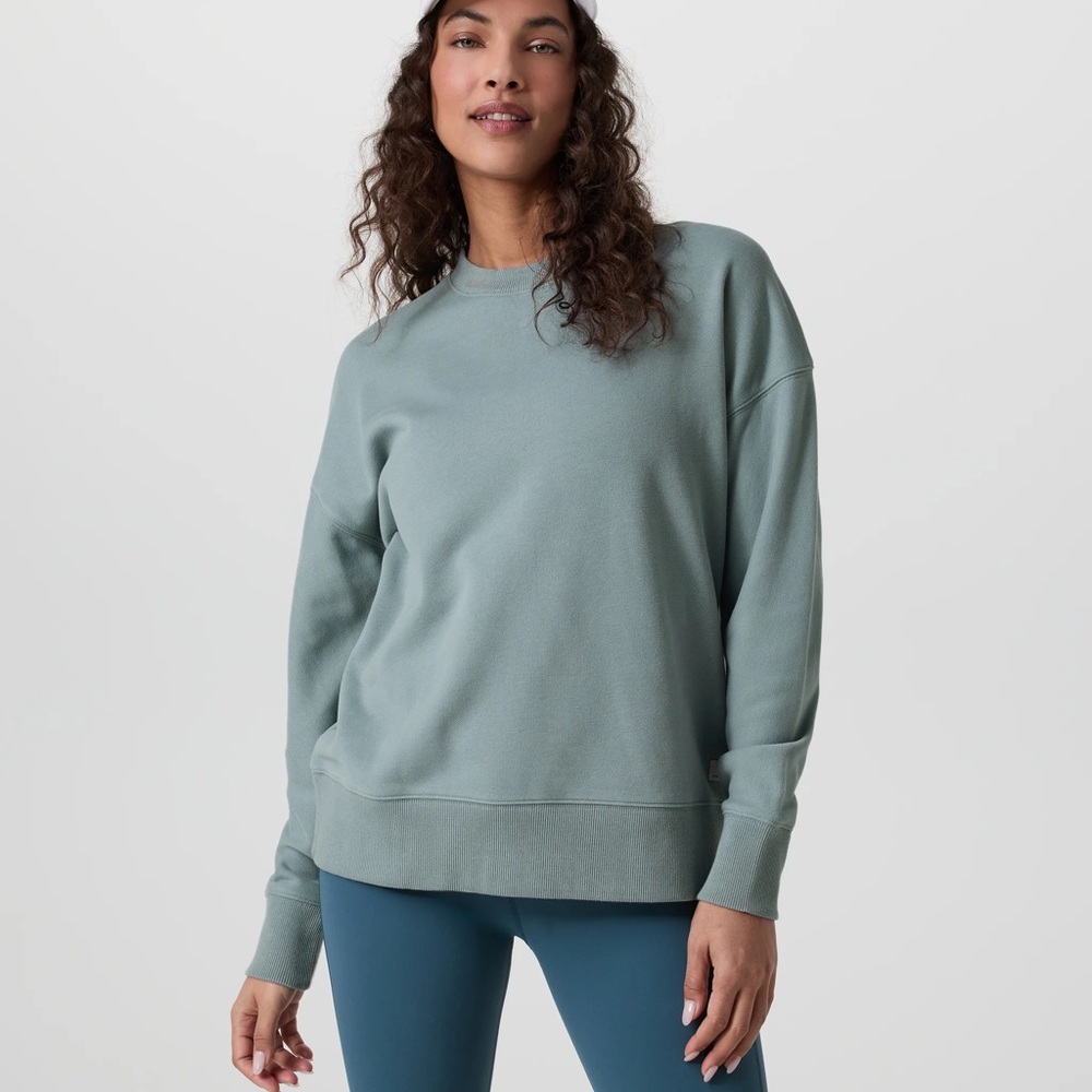 Vuori | Sedona Weekender Crew Mist Blue Green Size S